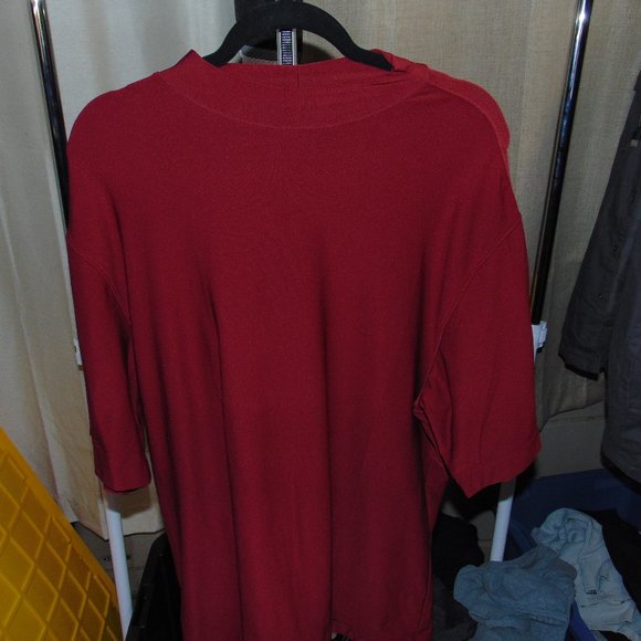 Red Nike Golf Shirt XL   ((B1)) - Picture 1 of 4
